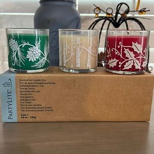Party Lite Candle Trio